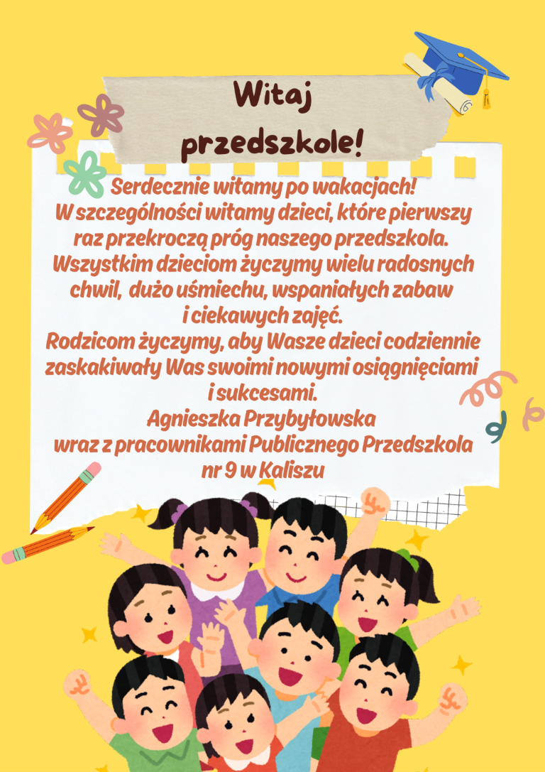 Witaj przedszkole